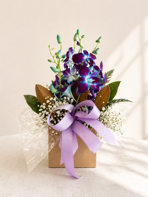 Blue Orchid Box