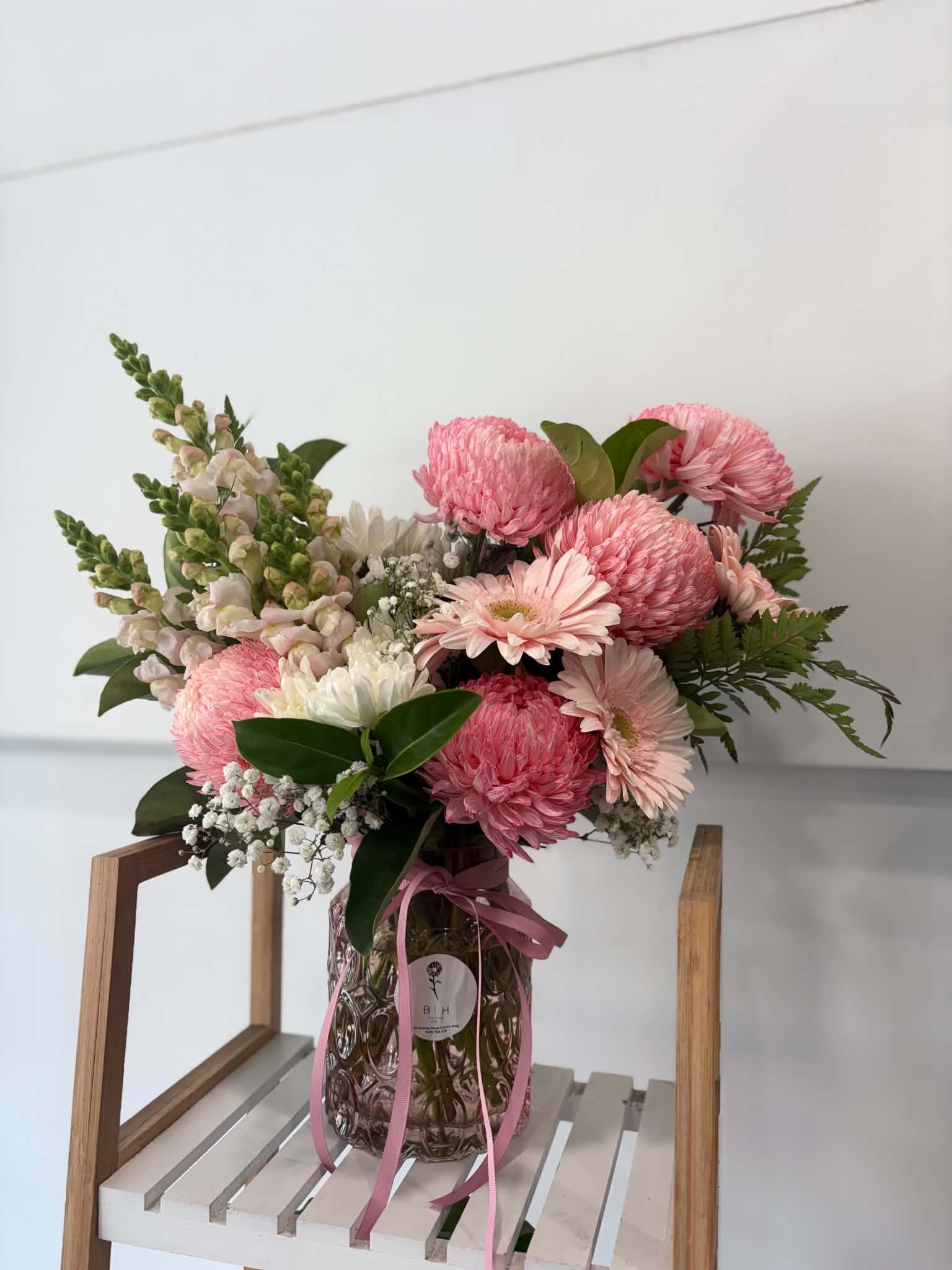 Sweet pink arrangement